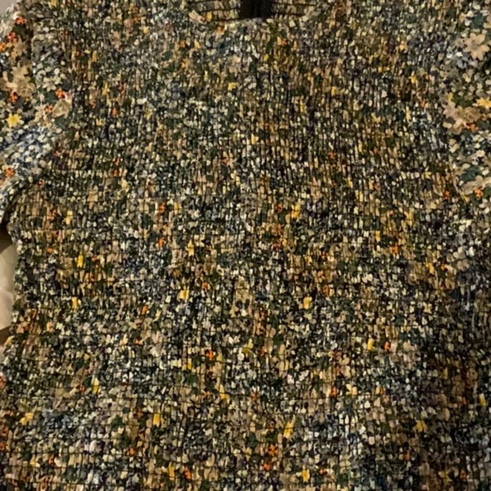 Chic Multicolor Textured Top